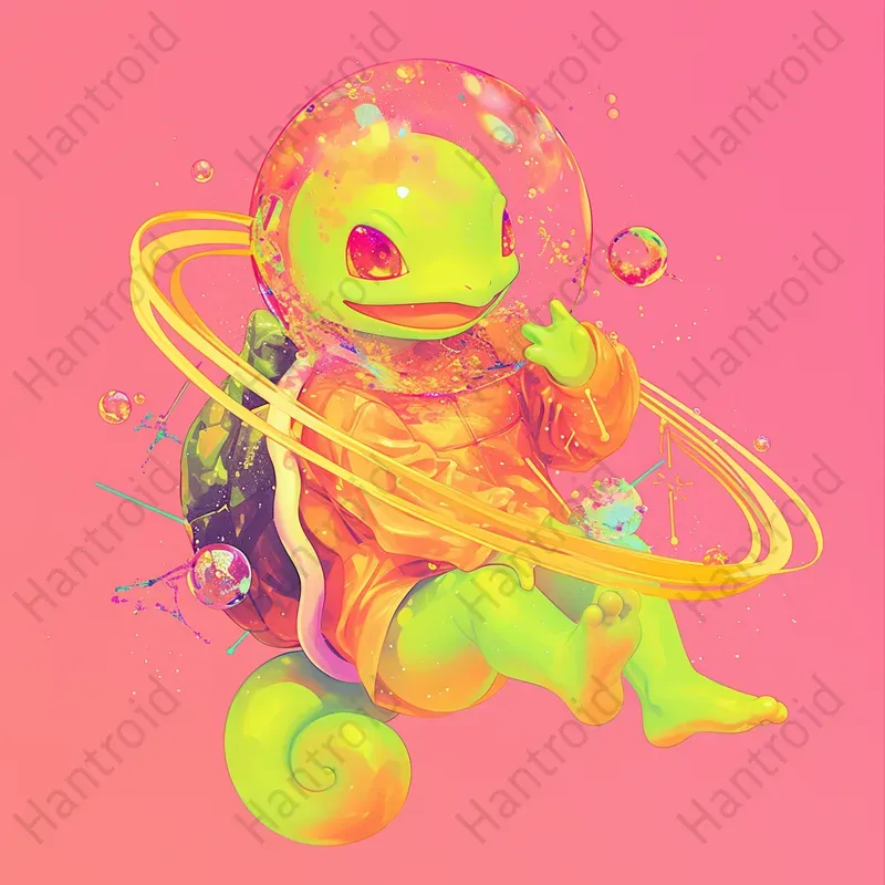 Dynamic Fantasy Pokemon Art