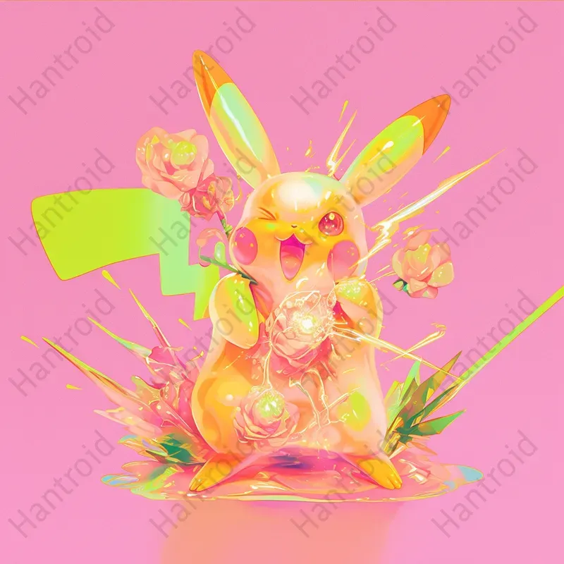 Dynamic Fantasy Pokemon Art