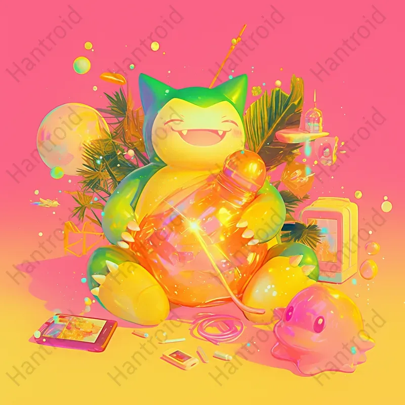 Dynamic Fantasy Pokemon Art