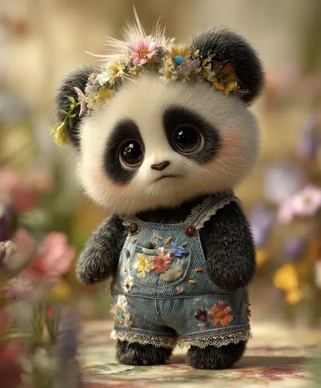 Whimsical Springtime Character Portraits