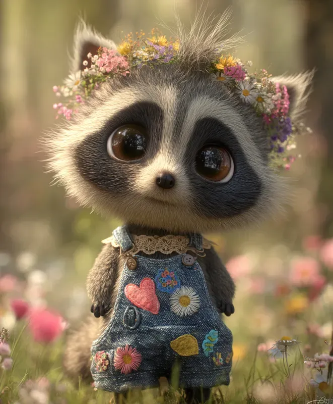 Whimsical Springtime Character Portraits