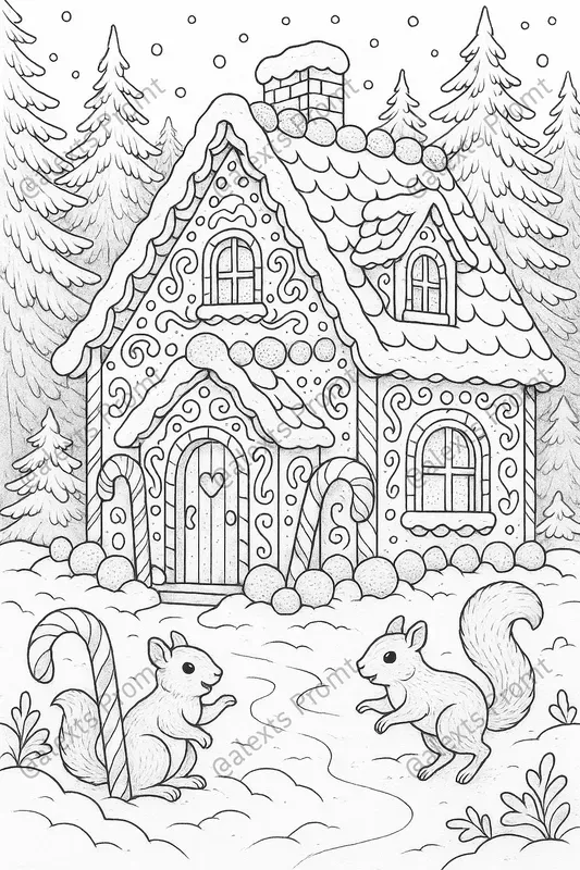 Festive Christmas Coloring Sets
