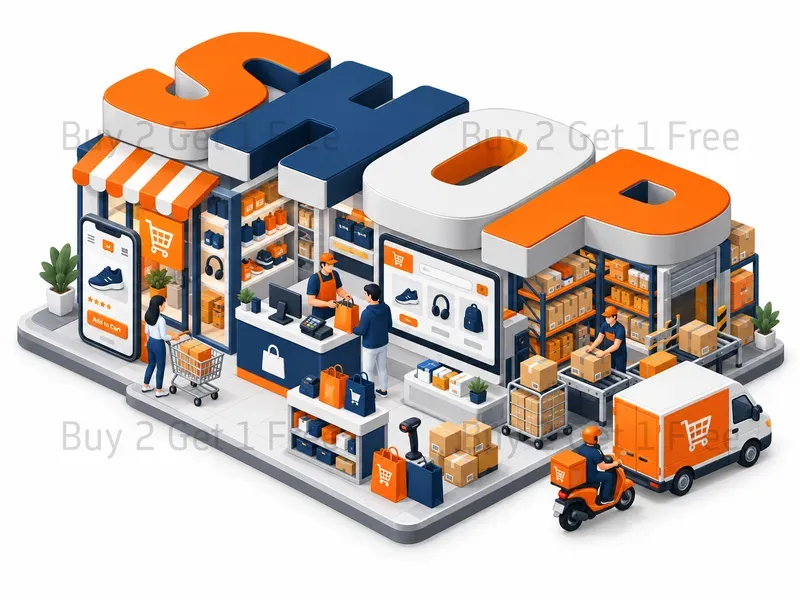 3D Isometric Typography Dioramas