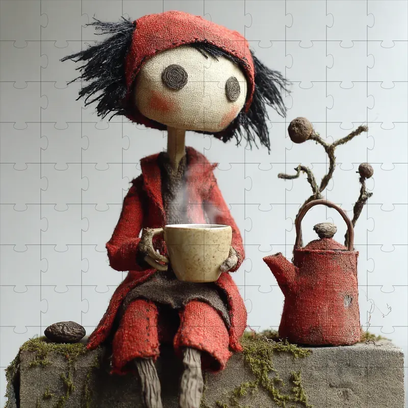 Handmade Folk Doll Artisan Crafts