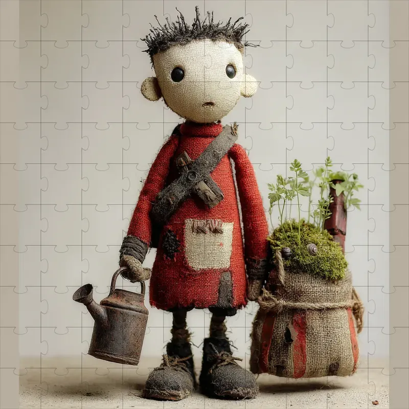 Handmade Folk Doll Artisan Crafts
