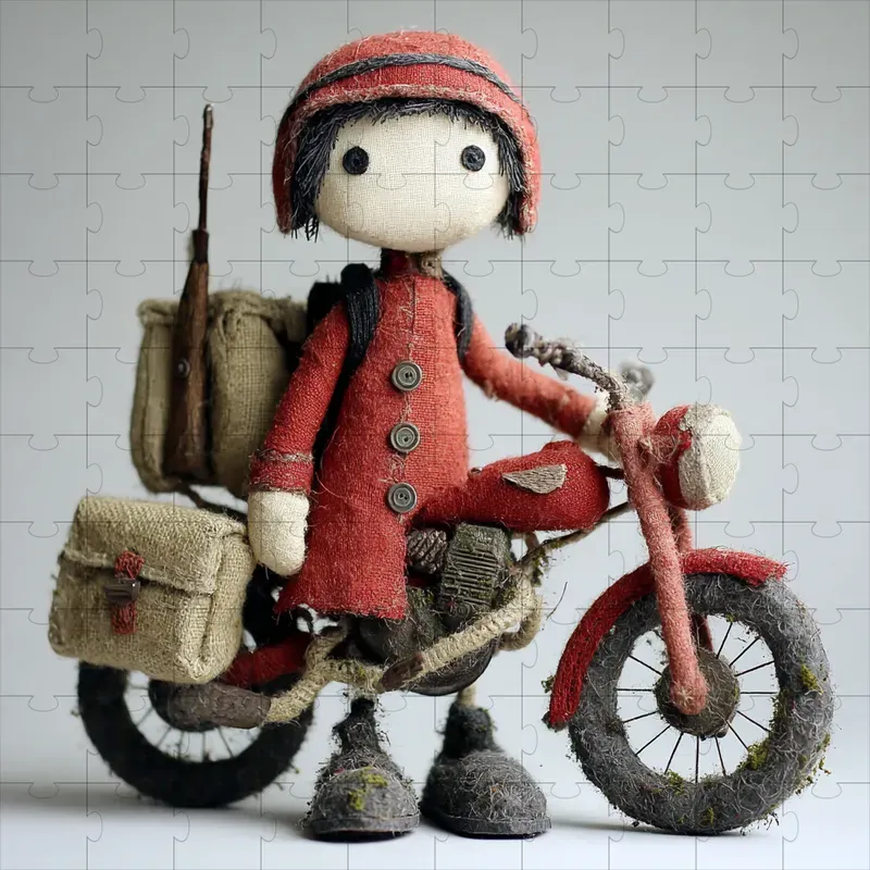 Handmade Folk Doll Artisan Crafts