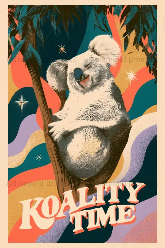 Cheeky Animal Retro Posters