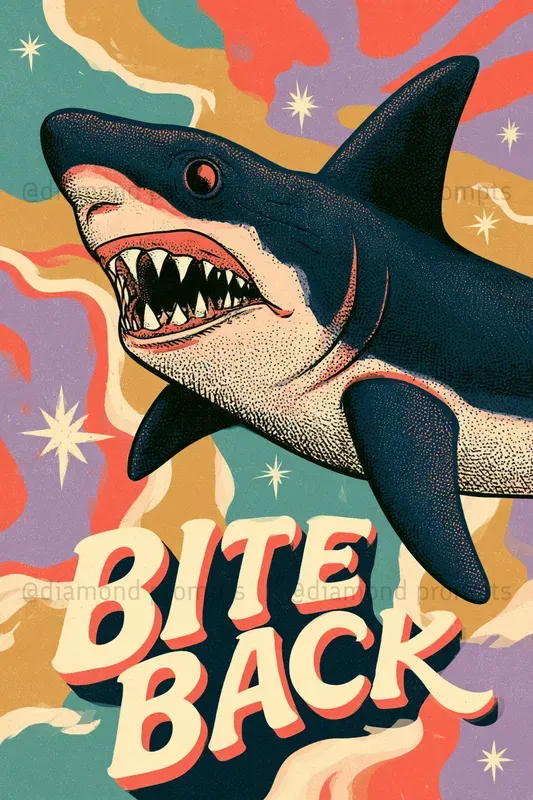 Cheeky Animal Retro Posters