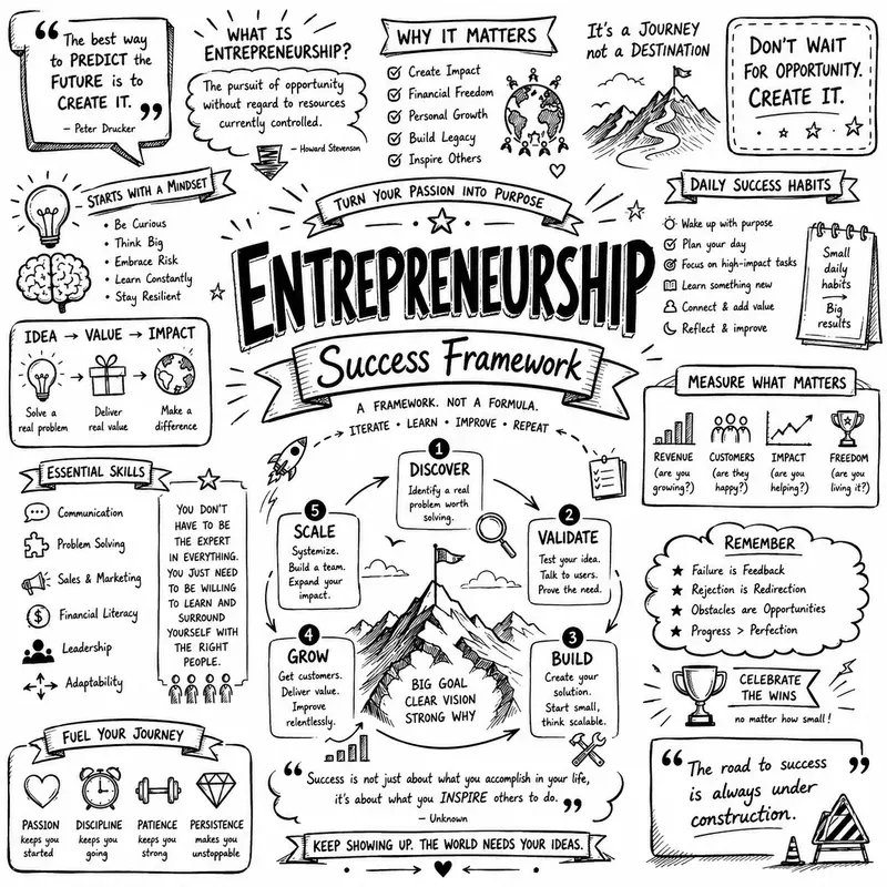 Handdrawn Sketchnote Poster Packs