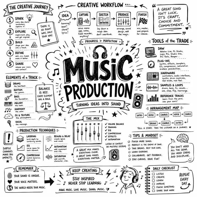 Handdrawn Sketchnote Poster Packs
