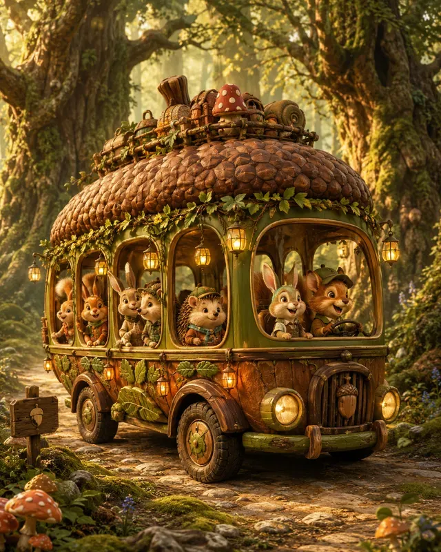 Whimsical Storybook Vehicle Makers