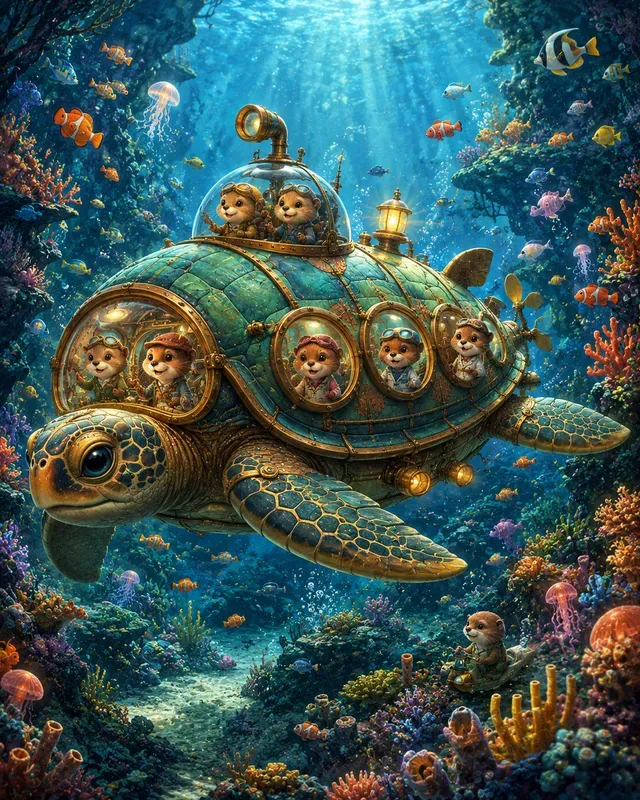 Whimsical Storybook Vehicle Makers