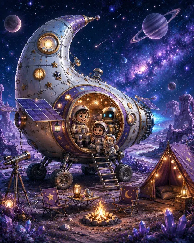 Whimsical Storybook Vehicle Makers