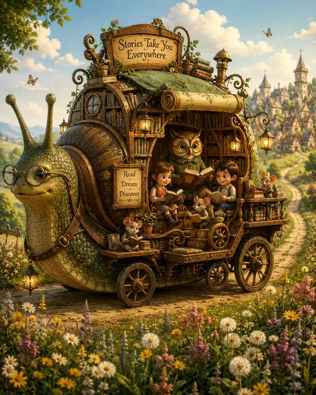 Whimsical Storybook Vehicle Makers