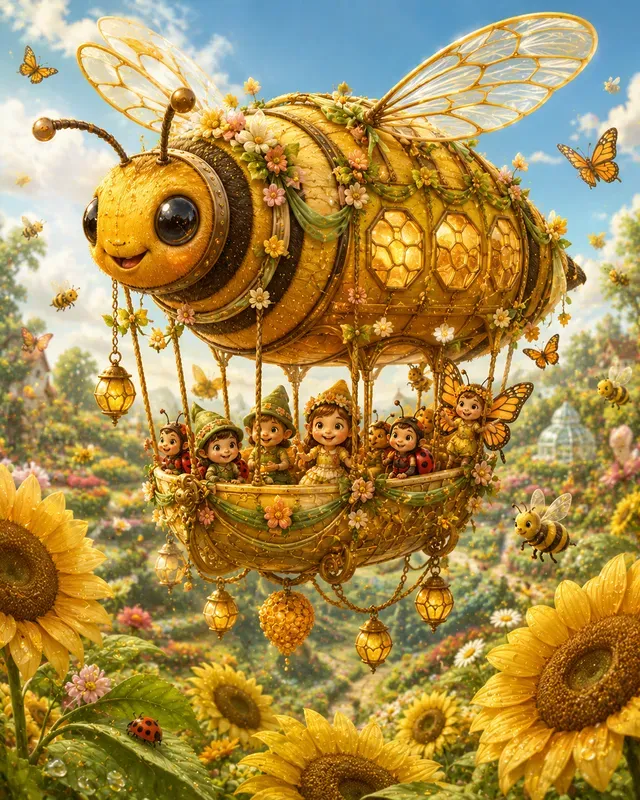 Whimsical Storybook Vehicle Makers