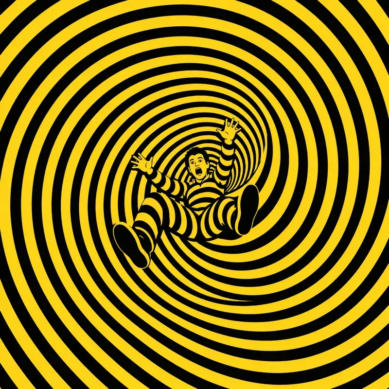 Spiral Optical Illusion Posters