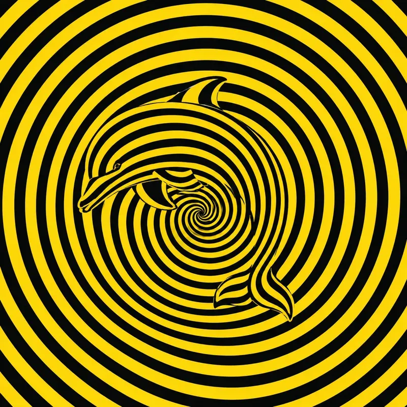 Spiral Optical Illusion Posters
