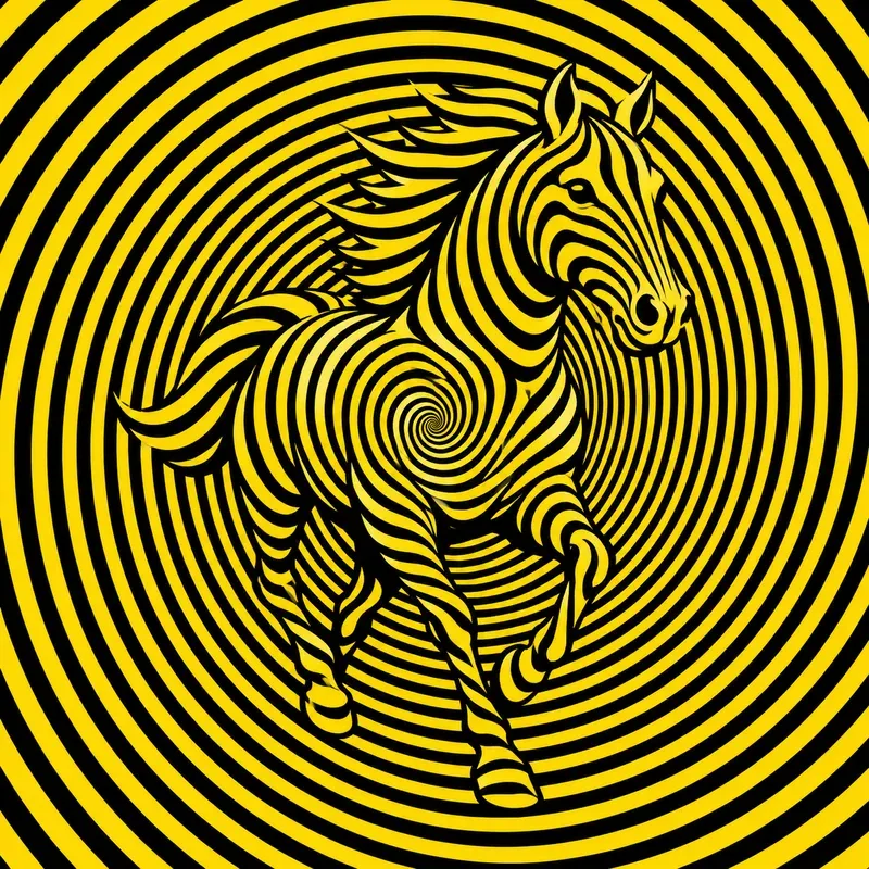 Spiral Optical Illusion Posters