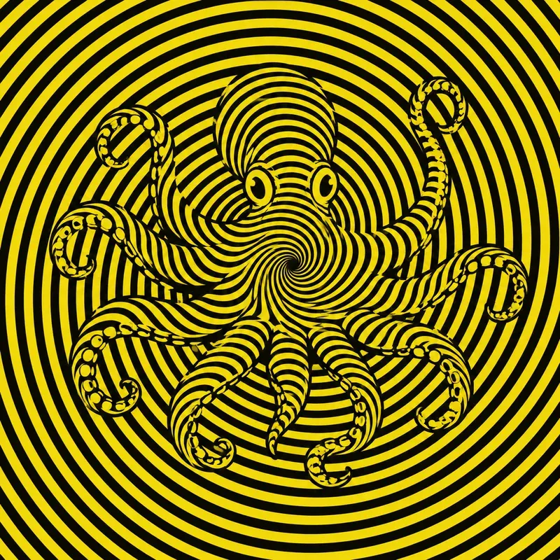 Spiral Optical Illusion Posters