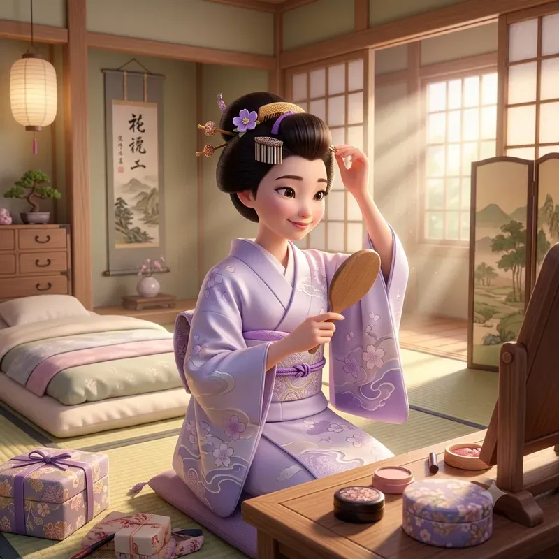 Cute Japanese Kimono Girl Collections