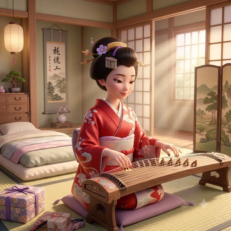 Cute Japanese Kimono Girl Collections