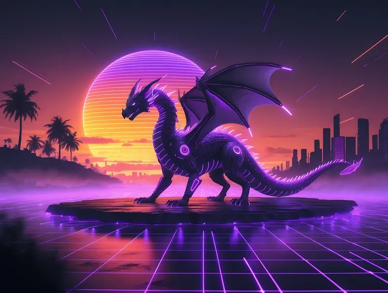 Ultimate 80s Synthwave Phoenix Engines