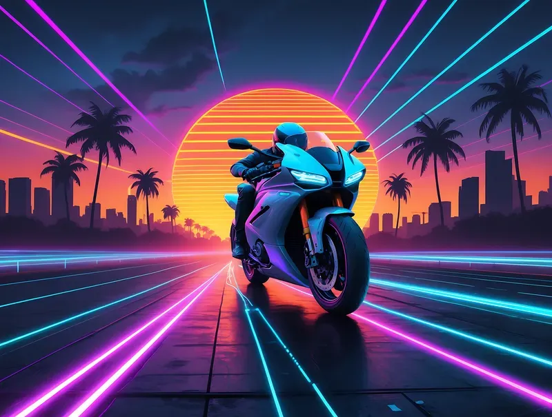Ultimate 80s Synthwave Phoenix Engines