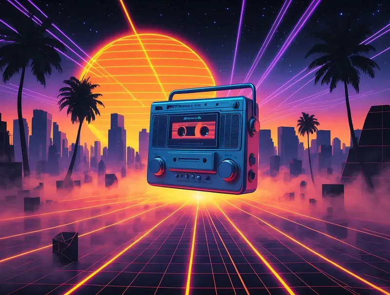 Ultimate 80s Synthwave Phoenix Engines