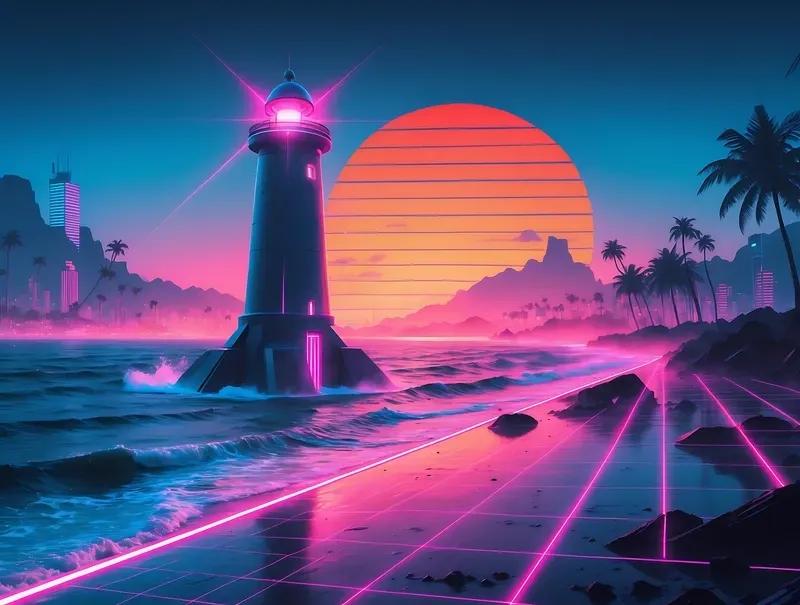 Ultimate 80s Synthwave Phoenix Engines