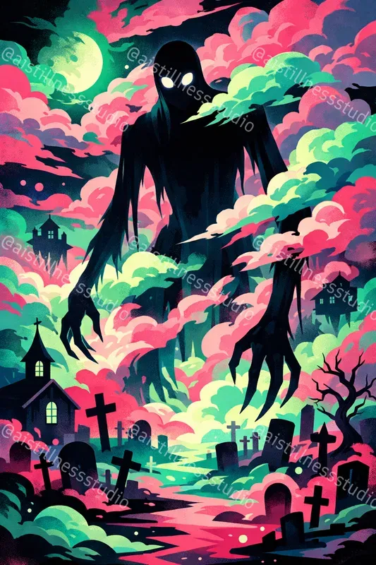 Dream Entities Surreal Illustrations