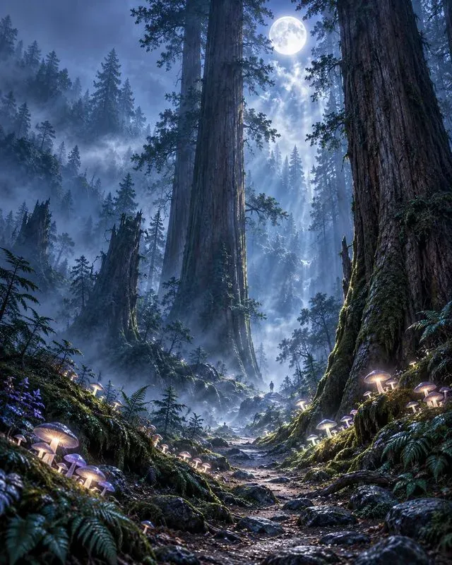 Dreamy Nature Scene Visuals