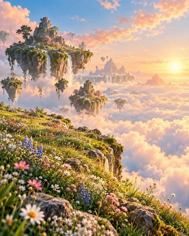 Dreamy Nature Scene Visuals