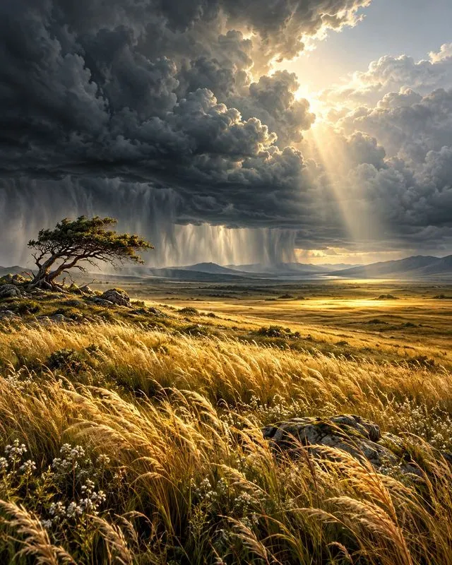 Dreamy Nature Scene Visuals