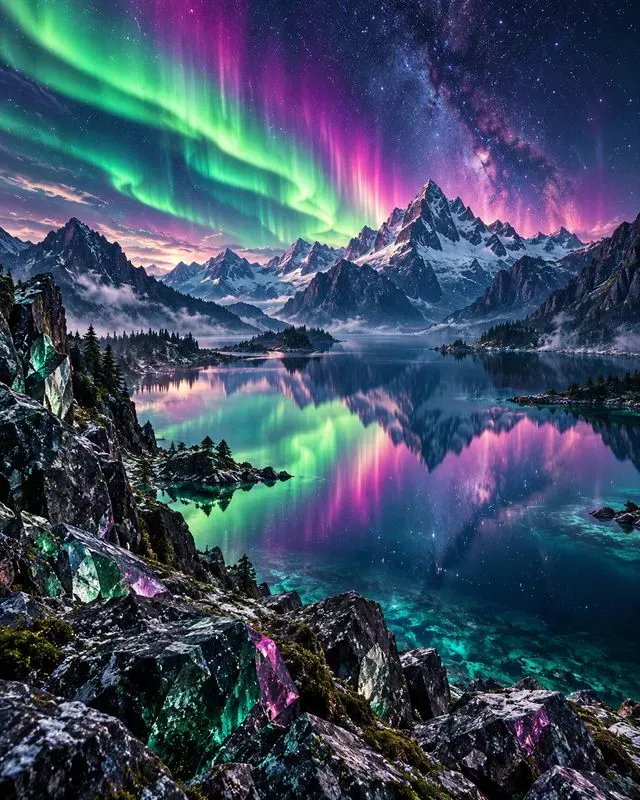 Dreamy Nature Scene Visuals