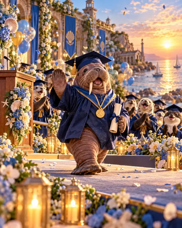 Hyperrealistic Baby Animal Graduations
