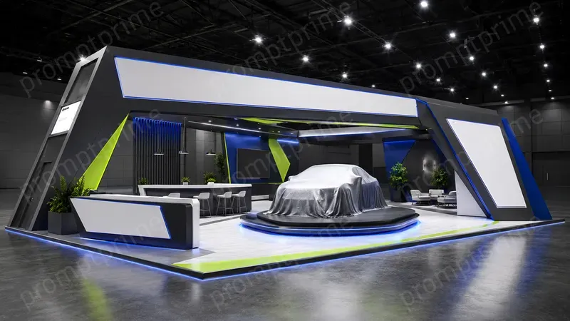 Trade Show Booth Concept Renders