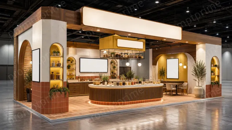 Trade Show Booth Concept Renders