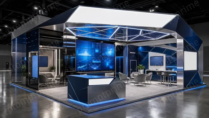 Trade Show Booth Concept Renders