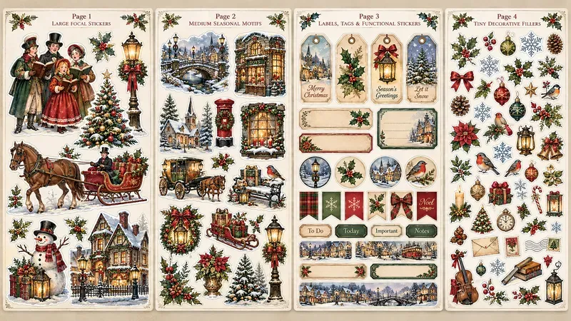Christmas Sticker Collections