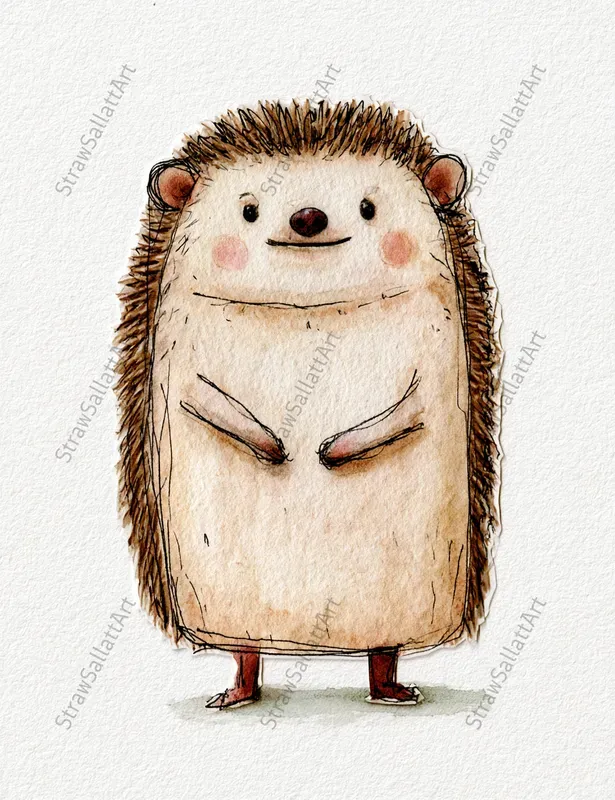 Whimsical Realistic Fur Animal Cliparts