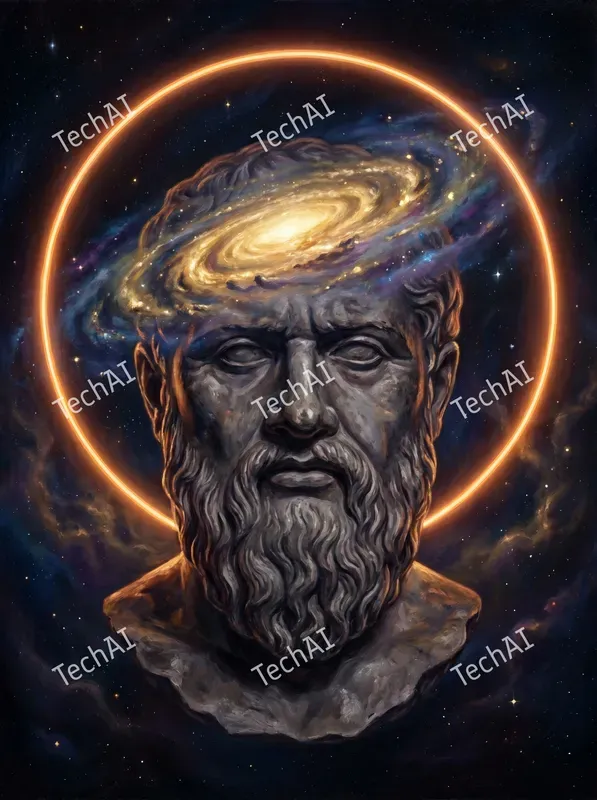 Cosmic Marble Galactic Art