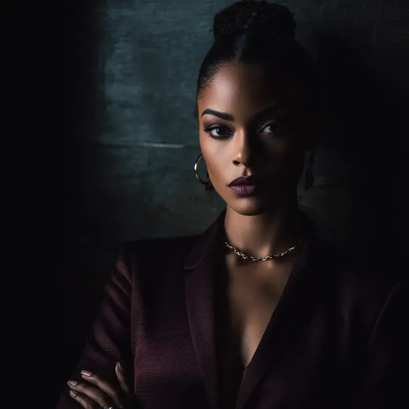 Boss Energy Dark Aesthetic Portraits