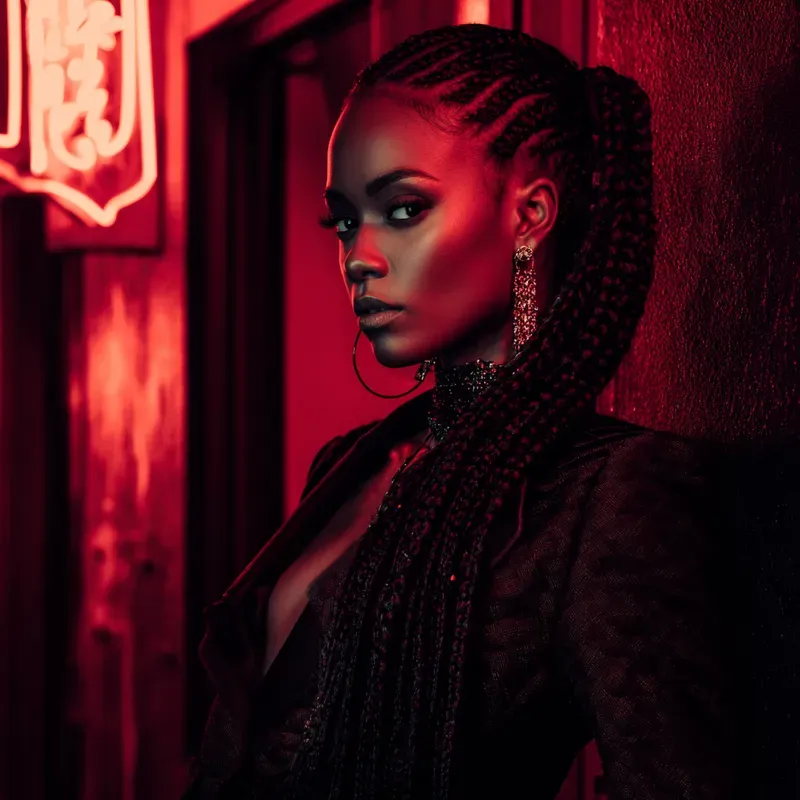 Boss Energy Dark Aesthetic Portraits