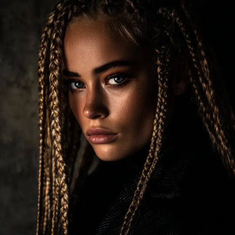 Boss Energy Dark Aesthetic Portraits