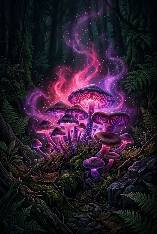 Bioluminescent Dark Botanicals