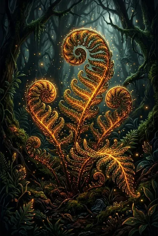 Bioluminescent Dark Botanicals