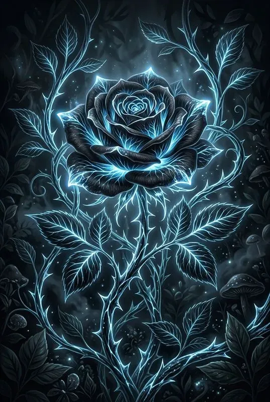 Bioluminescent Dark Botanicals