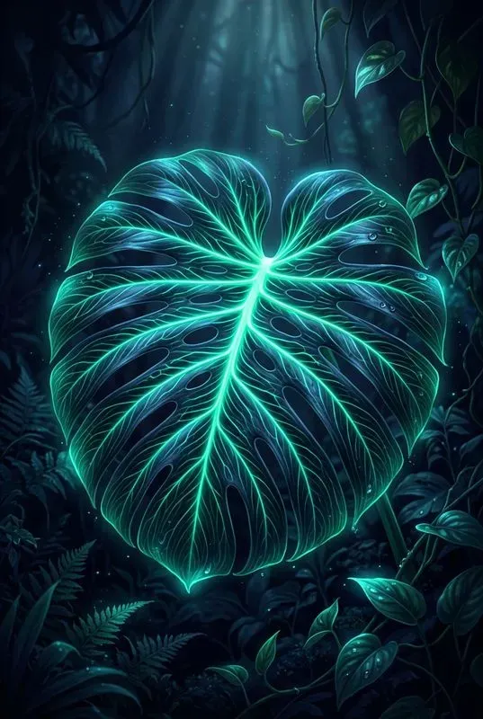 Bioluminescent Dark Botanicals