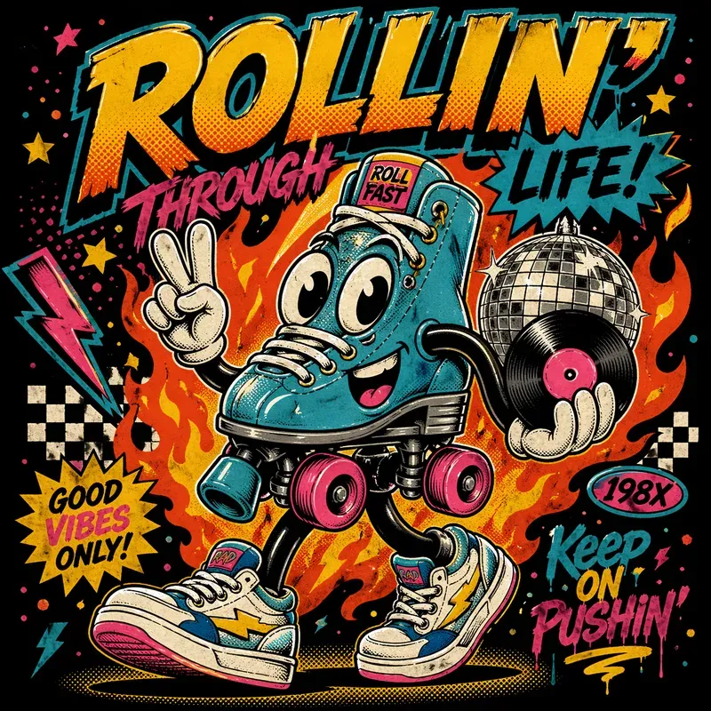 Retro Streetwear Mascot Illustrators