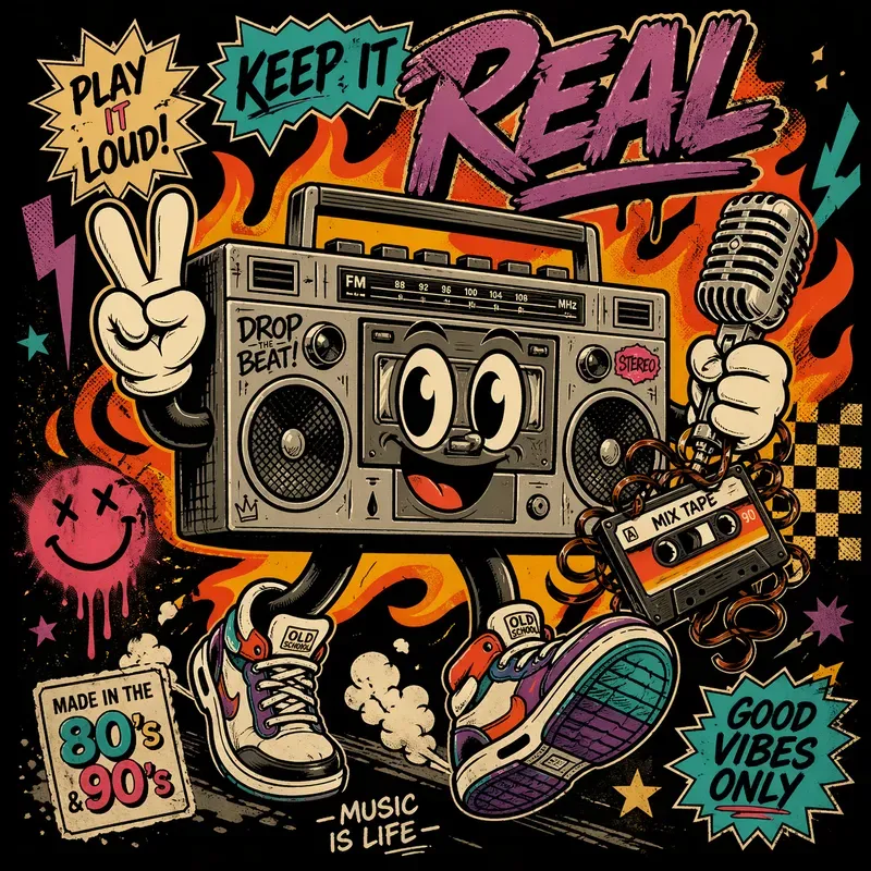 Retro Streetwear Mascot Illustrators